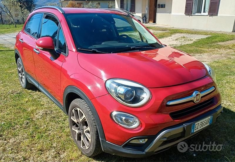 Usata Fiat 500X 120 CV (88 kW) 2015 Rosso SUV