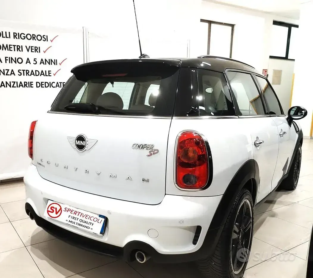 Usata Mini Cooper SD Countryman 143 CV (105 kW) 2014 Bianco SUV