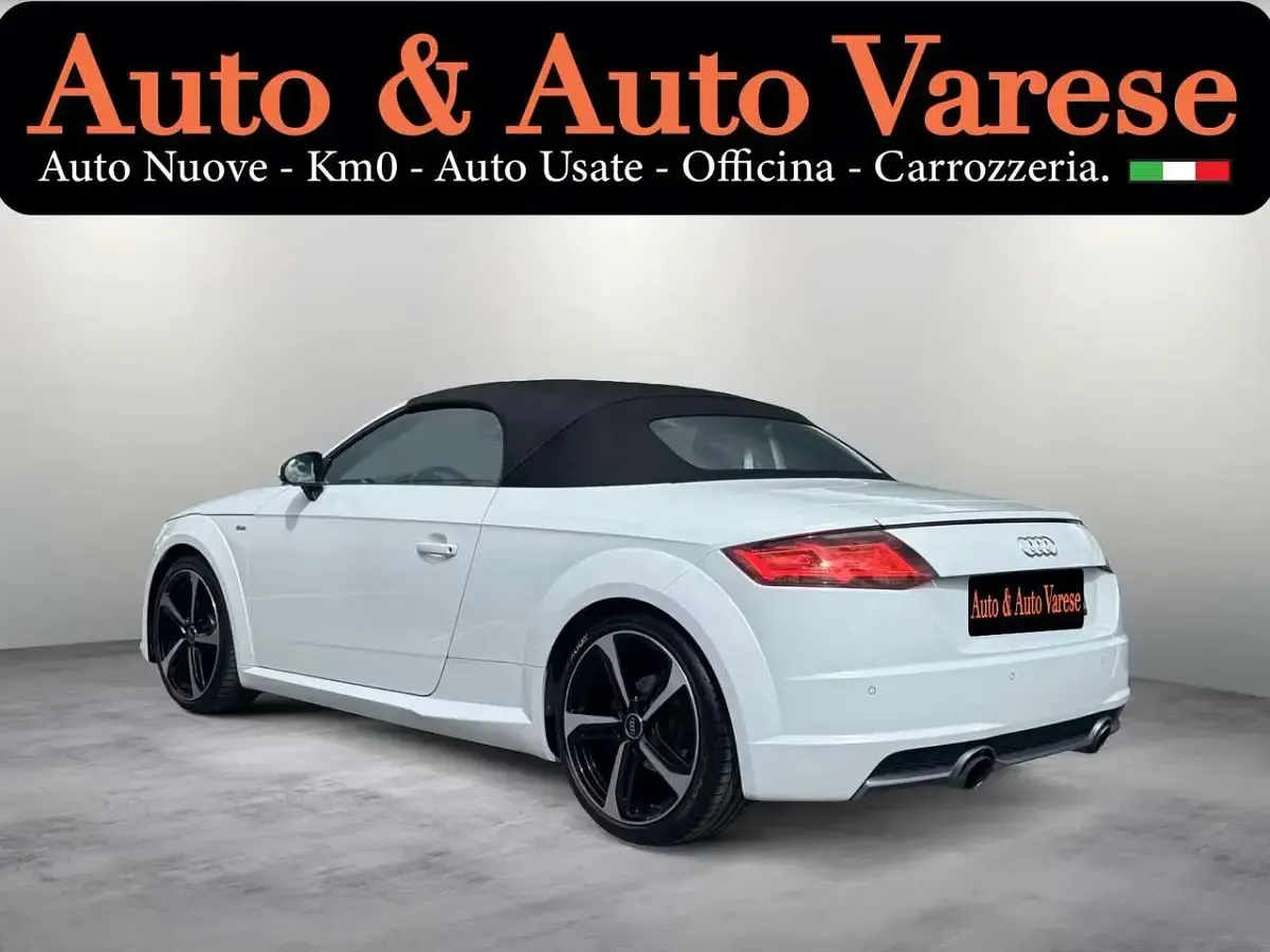 Usata Audi TT S-Line 179 CV (131 kW) 2018 Bianco Coupé