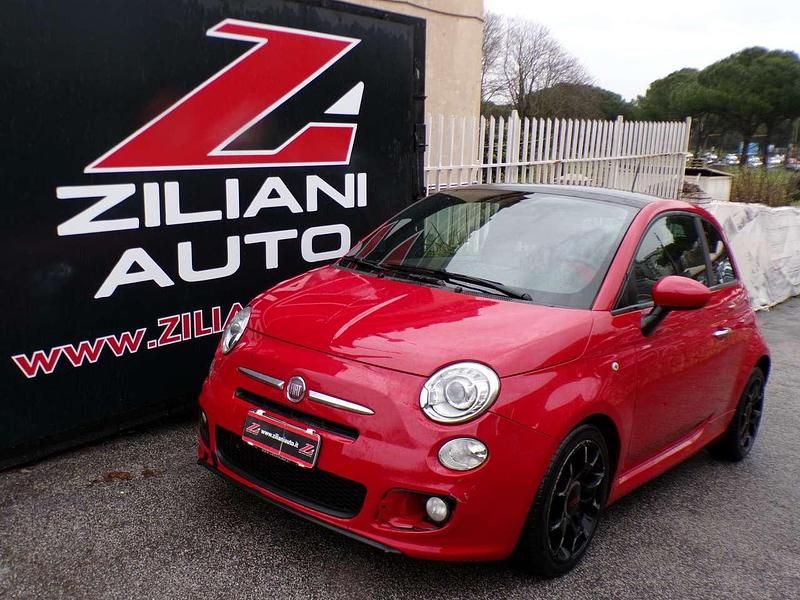 Usata Fiat 500 Sport 105 CV (77 kW) 2014 Rosso Utilitaria