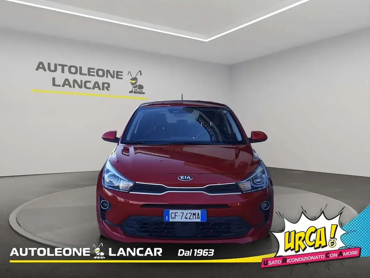 Usata Kia Rio Comfort 83 CV (61 kW) 2021 Rosso Berlina