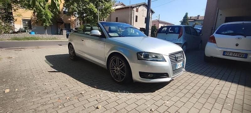 Usata Audi A3 Cabriolet 200 CV (147 kW) 2008 Argento Cabrio