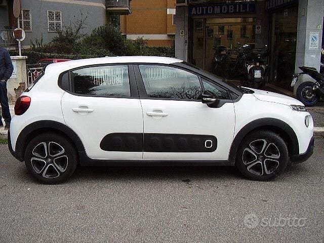 Usata Citroën C3 PureTech 82 CV (60 kW) 2017 Bianco Berlina