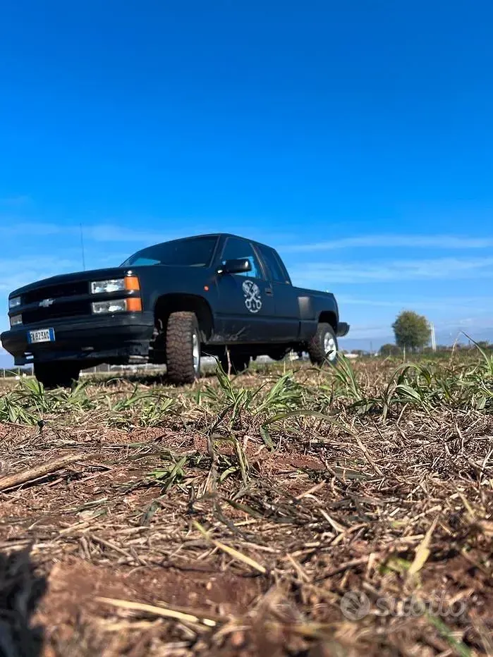 Usata Chevrolet Silverado Sport 193 CV (141 kW) 1996 Nero Pick-up
