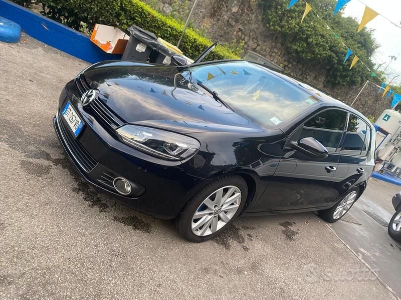 Usata VW Golf VI Highline 140 CV (102 kW) 2009 Nero Utilitaria