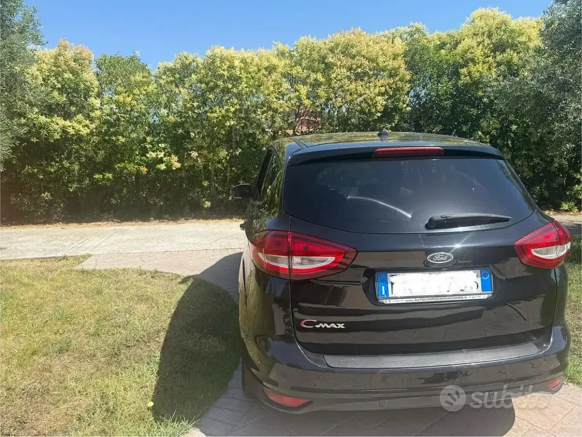 Usata Ford C-MAX Titanium 95 CV (69 kW) 2017 Nero Monovolume