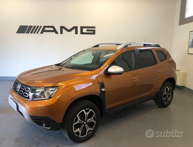 Arancione Usata 2021 Dacia Duster Prestige SUV | 12.900 € (Super prezzo) - Immagine 1/4