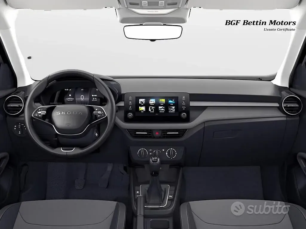 Nuova Skoda Fabia 95 CV (69 kW) 2026 Nero Utilitaria
