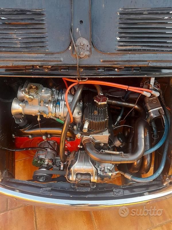 Usata Fiat 500 1970 Nero Utilitaria