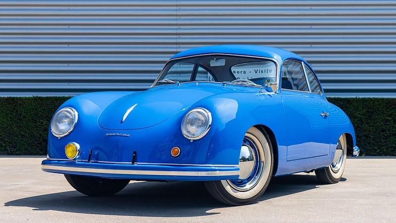 Usata Porsche 356 44 CV (32 kW) 1952 Blu Coupé