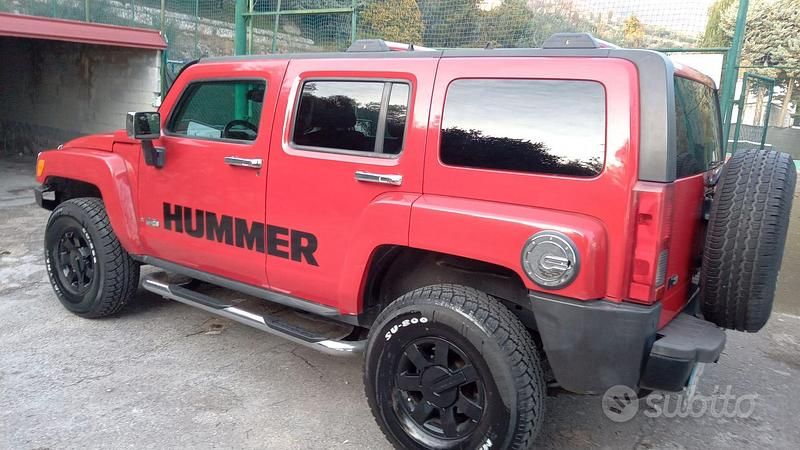 Usata Hummer H3 2005 Rosso SUV