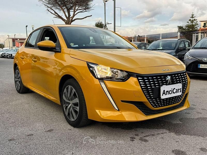 Gebraucht Peugeot 208 Active 75 PS (55 kW) 2020 Gelb Kleinwagen