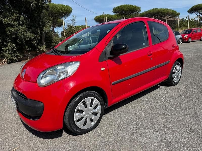 Usata Citroën C1 68 CV (50 kW) 2005 Rosso Utilitaria