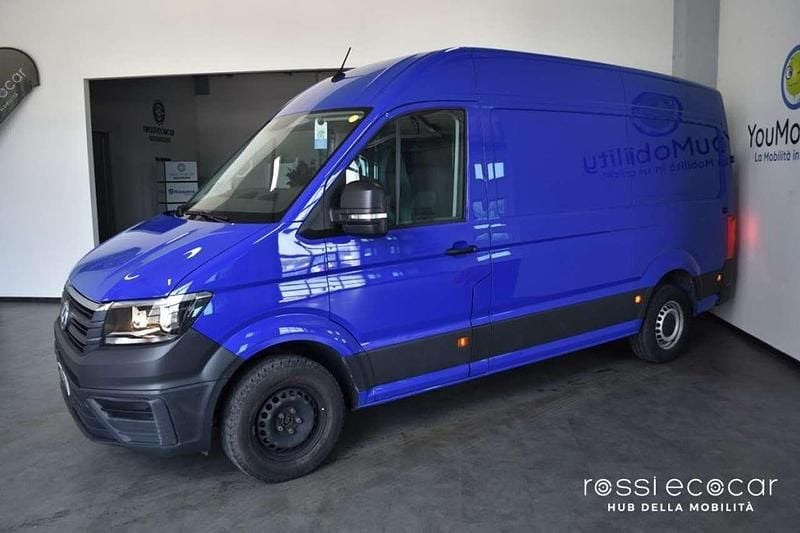 Usata VW Crafter 102 CV (75 kW) 2019 Blu Furgone