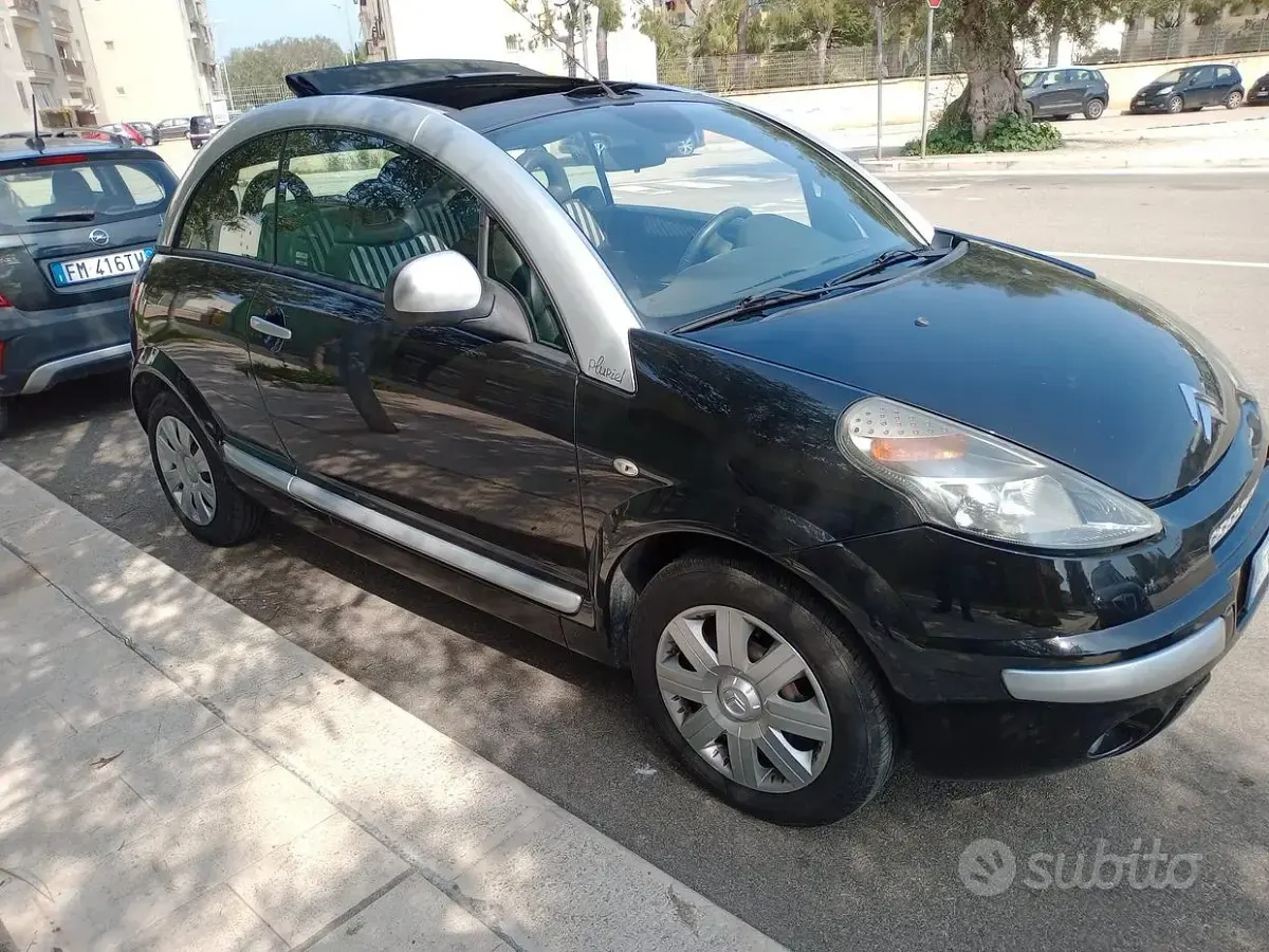 Usata Citroën C3 Pluriel 68 CV (50 kW) 2010 Nero Cabrio