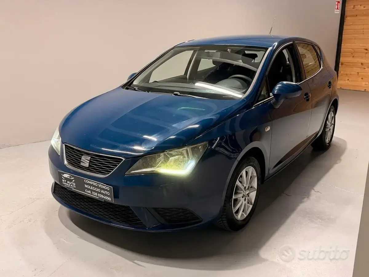 Usata Seat Ibiza Style 75 CV (55 kW) 2016 Blu Berlina