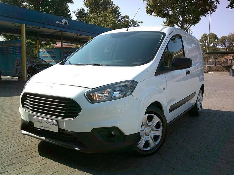 Bianco Usata 2021 Ford Transit Trend Monovolume | 9200 € - Immagine 1/4