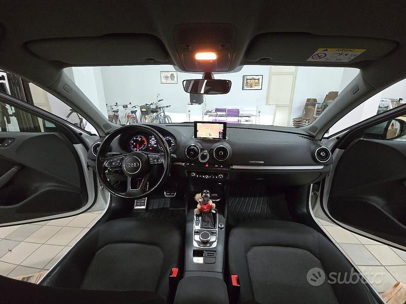 Usata Audi A3 116 CV (85 kW) 2017 Bianco Berlina