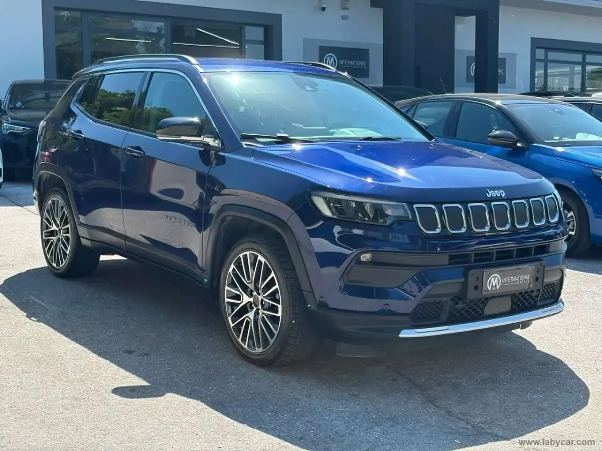 Usata Jeep Compass Limited 131 CV (96 kW) 2021 Blu/azzurro SUV