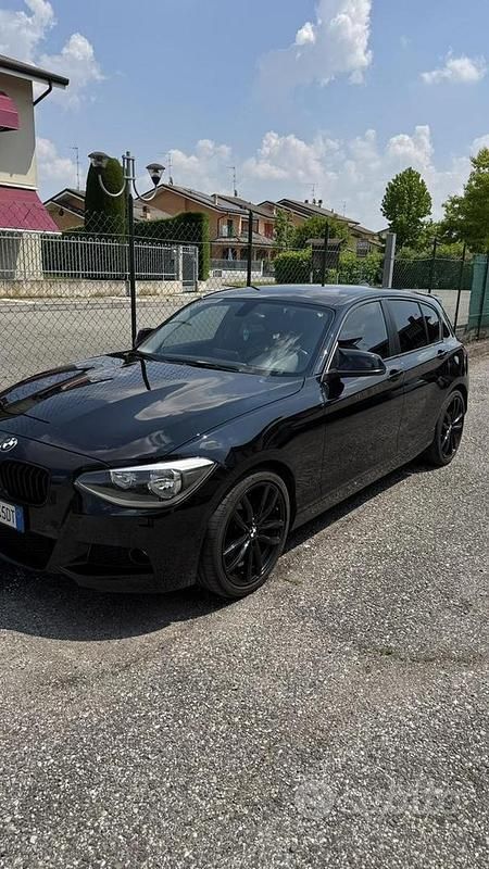 Usata BMW 116 M Sport 116 CV (85 kW) 2013 Nero Utilitaria