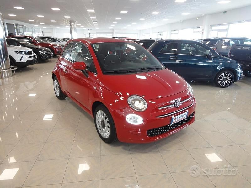 Usata Fiat 500 Lounge 69 CV (50 kW) 2019 Rosso Berlina