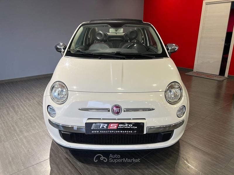 Usata Fiat 500C Lounge 69 CV (50 kW) 2015 Bianco Cabrio
