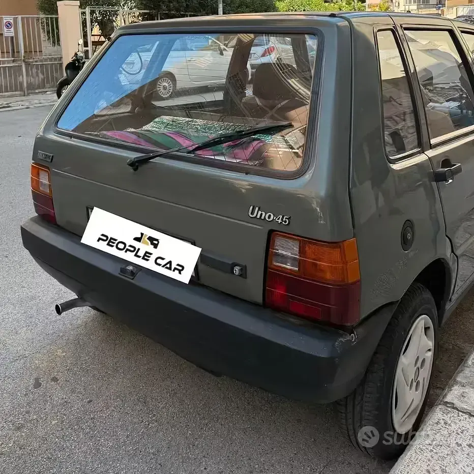 Usata Fiat Uno 45 CV (33 kW) 1988 Verde Utilitaria