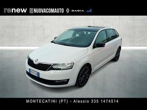 Usata Skoda Rapid Design Edition 90 CV (66 kW) 2018 Bianco Utilitaria