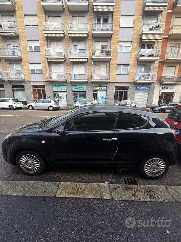 Usata Alfa Romeo MiTo Progression 68 CV (50 kW) 2015 Nero Utilitaria