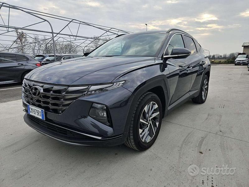 Usata Hyundai Tucson 136 CV (100 kW) 2023 Blu/azzurro SUV