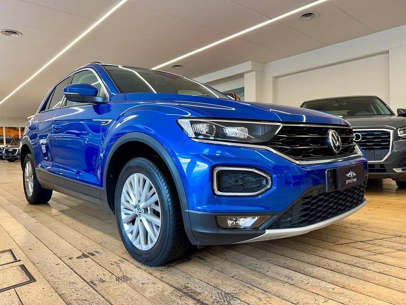 Usata VW T-Roc Advance 150 CV (110 kW) 2018 Blu SUV
