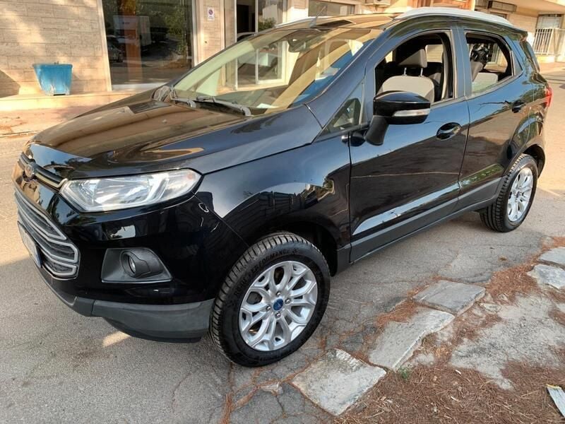 Usata Ford Ecosport 95 CV (69 kW) 2016 Nero SUV