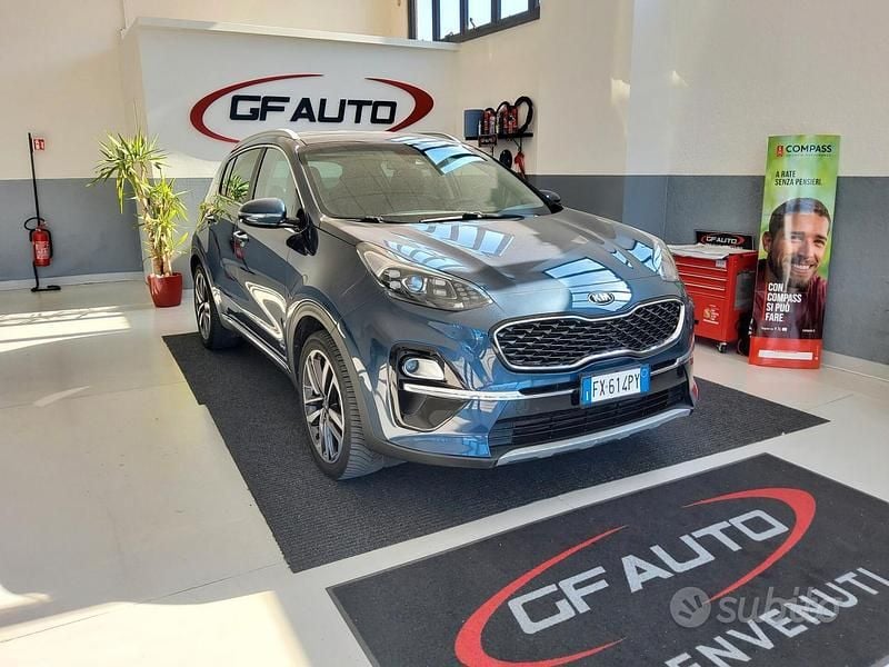 Usata Kia Sportage 136 CV (100 kW) 2019 Blu SUV