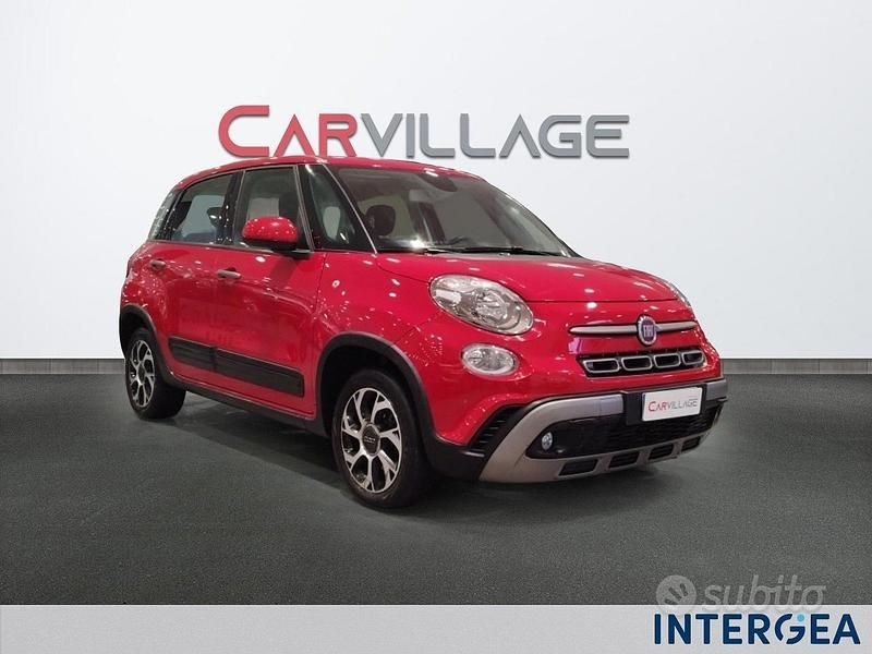 Usata Fiat 500L Cross 95 CV (69 kW) 2021 Rosso Monovolume