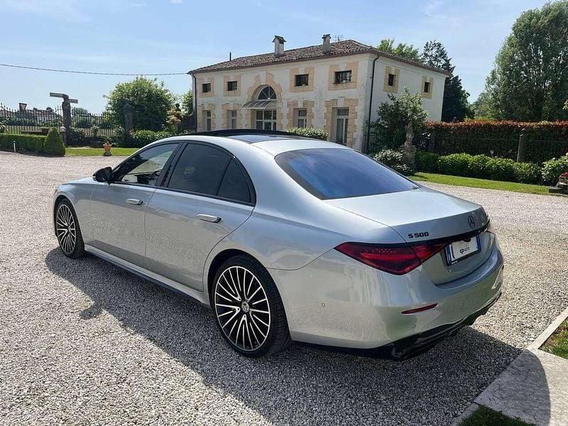 Usata Mercedes S500 Premium Plus 435 CV (319 kW) 2021 Argento Berlina