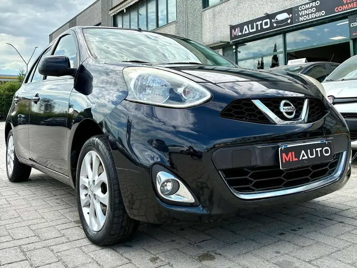 Usata Nissan Micra Acenta 80 CV (58 kW) 2016 Nero Utilitaria