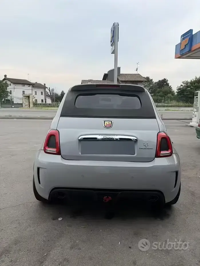 Usata Fiat 500C Abarth 140 CV (102 kW) 2011 Grigio Cabrio