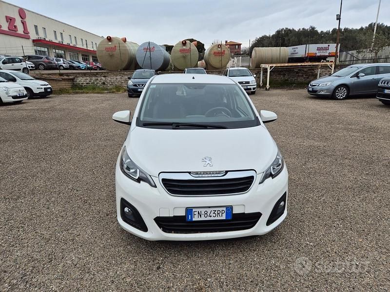 Usata Peugeot 108 Active 69 CV (50 kW) 2018 Bianco Berlina