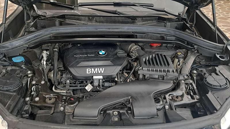 Usata BMW X1 Advantage 150 CV (110 kW) 2017 Blu/azzurro SUV