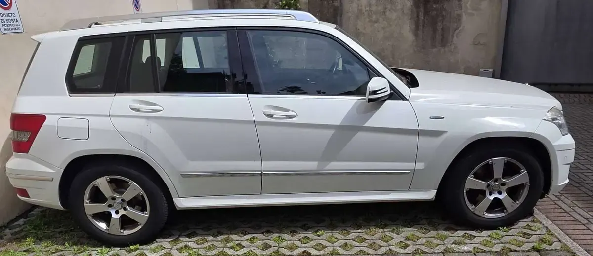 Usata Mercedes GLK220 170 CV (125 kW) 2010 Bianco SUV