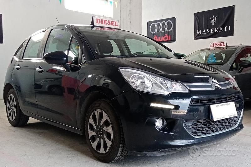 Usata Citroën C3 Seduction 68 CV (50 kW) 2014 Nero Berlina