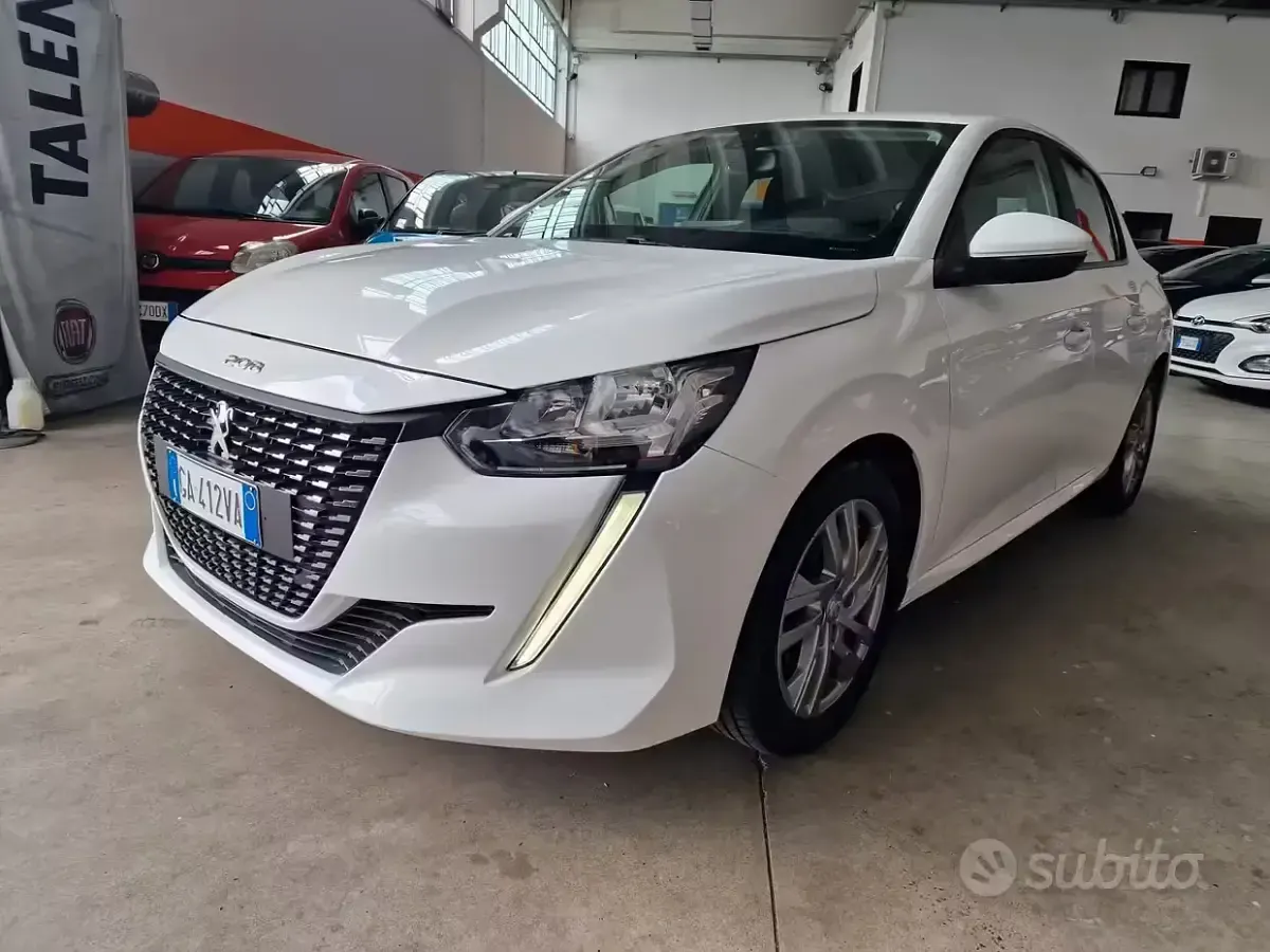 Usata Peugeot 208 Active 75 CV (55 kW) 2020 Bianco Utilitaria