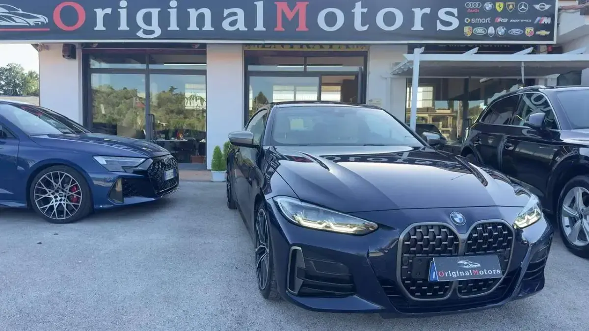 Usata BMW M440 340 CV (250 kW) 2021 Blu/azzurro Coupé