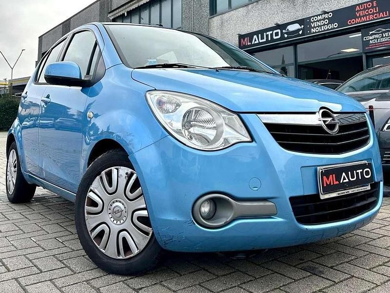 Usata Opel Agila Enjoy 86 CV (63 kW) 2009 Blu/azzurro Utilitaria