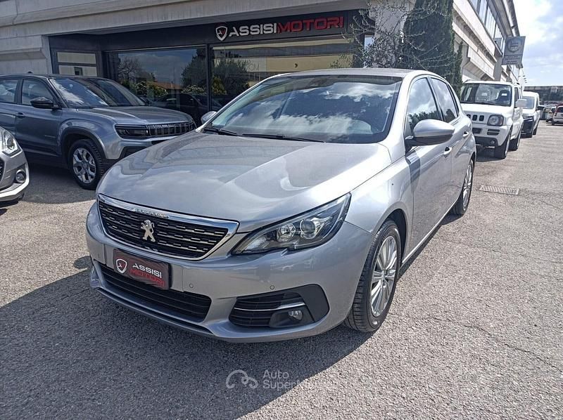 Usata Peugeot 308 Allure 131 CV (96 kW) 2021 Grigio Berlina