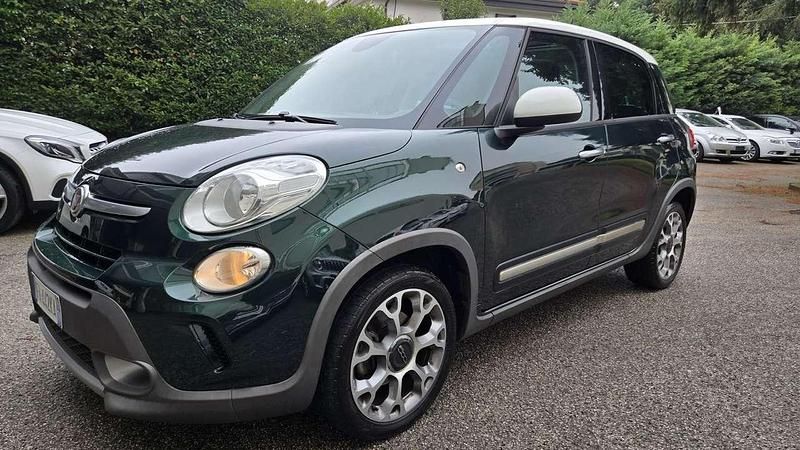 Usata Fiat 500L 105 CV (77 kW) 2015 Verde Monovolume