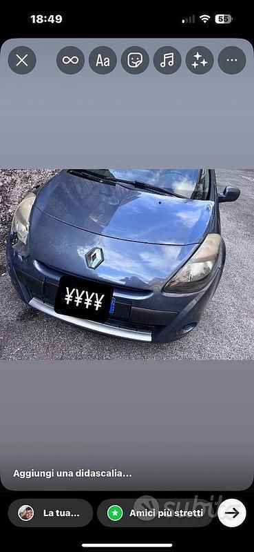 Usata Renault Clio II 2009 Blu Berlina