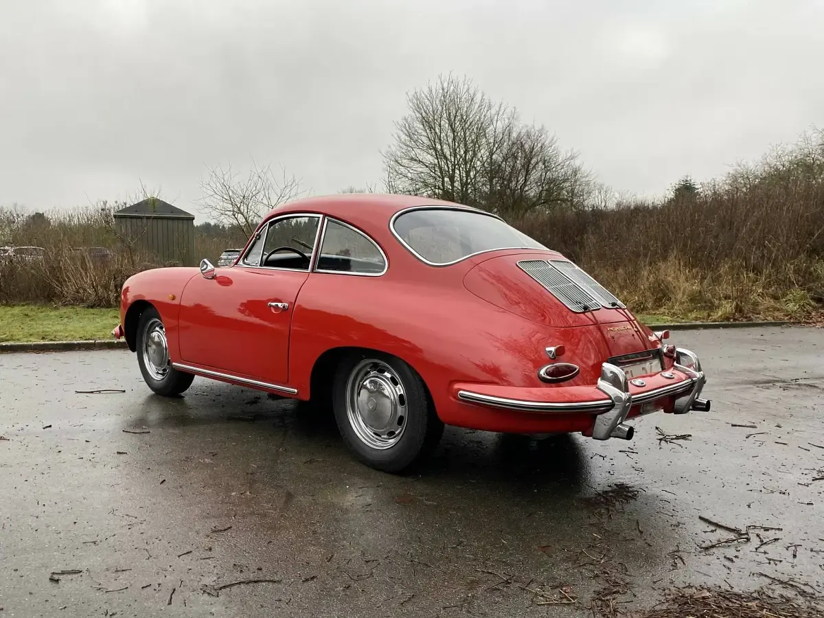 Usata Porsche 356 C 75 CV (55 kW) 1965 Rosso Coupé