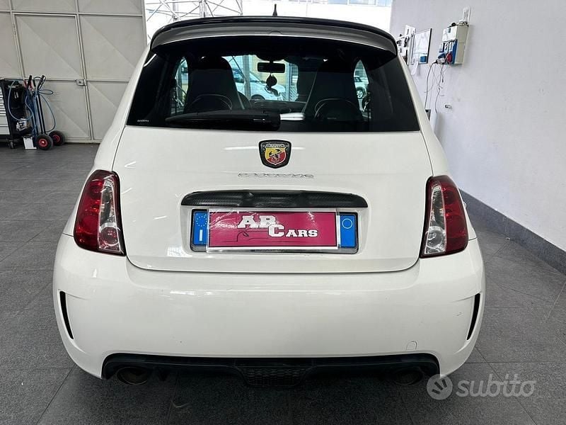 Usata Abarth 500 135 CV (99 kW) 2010 Bianco Berlina