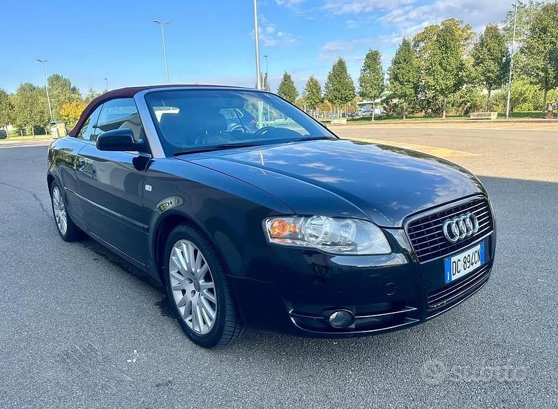 Usata Audi A4 Cabriolet 163 CV (119 kW) 2003 Nero Cabrio